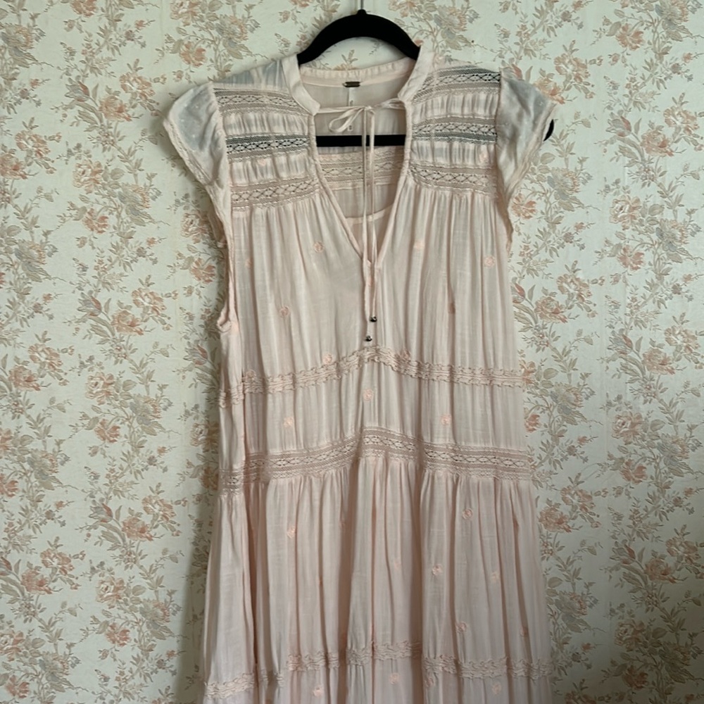 Free People Tiered Flowy Dress